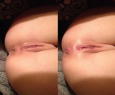 Before/After : Getting My Holes Fucked :D