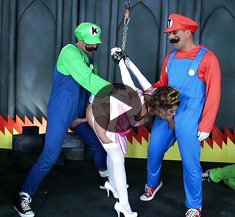 mario bross xxx brazzers parody