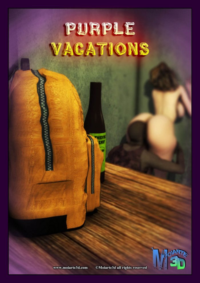 Purple vacations 3d porn comic